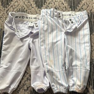 EvoShield White Baseball Pants